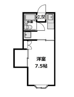 ホワイトプラザ【2階】の間取り