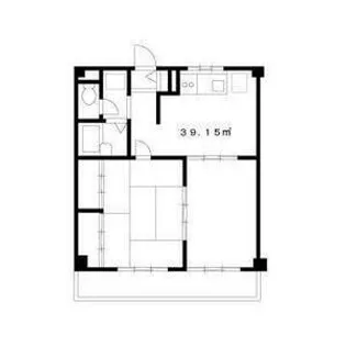 アーバンハウス本町【2階】の間取り
