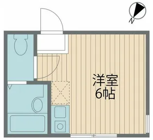 ユナイト井土ヶ谷ミストラルの杜【1階】の間取り