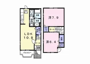 ヴィラパークサイドの間取り