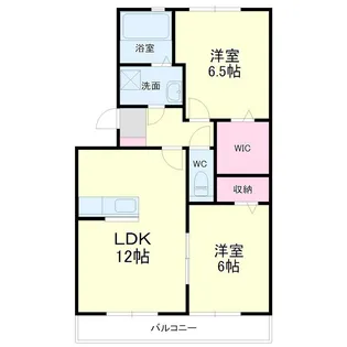 LUXE FORT【2階】の間取り