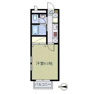 フォレストメゾン【1階】の間取り