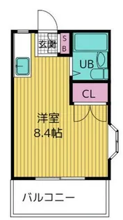 サンパーク三軒茶屋【3階】の間取り
