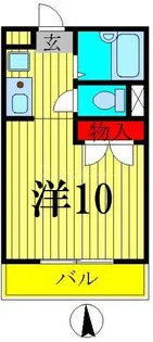 メモリー【1階】の間取り