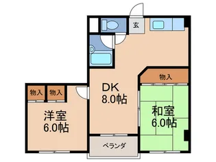 第一菊屋ビル【4階】の間取り
