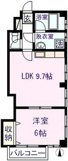 プライムコンフォート251【3階】の間取り