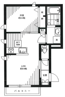 メゾン ド ラ パンセ【1階】の間取り