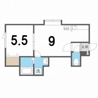 ラ・プリマヴェーラ【3階】の間取り