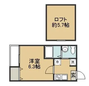 ソエル長町【1階】の間取り