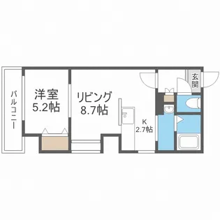 アリスマナーBLD【2階】の間取り