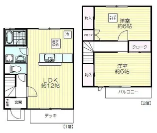 ガーデンハウス2【1階】の間取り