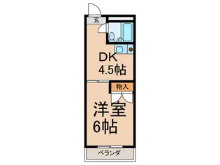 メゾン柳沢【3階】の間取り