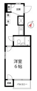 アルジャンテシャルム【3階】の間取り