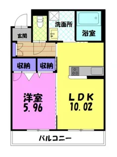 サニーコートダイドー P【2階】の間取り