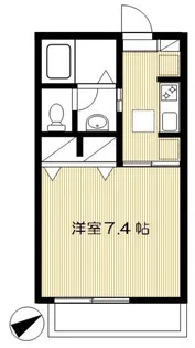 エトワールハイツ【1階】の間取り