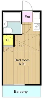マリンハイツ【1階】の間取り
