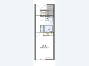 レオネクストブルーリーフ【2階】の間取り