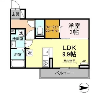 デア ベア一【2階】の間取り