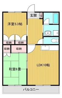 VESTA七日町【3階】の間取り