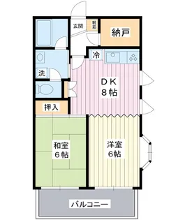 グラース浦安【3階】の間取り
