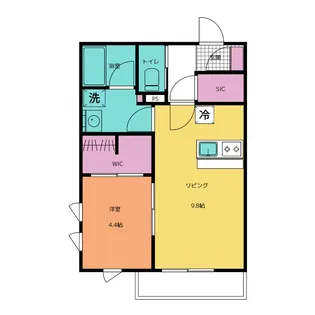 KIRARA【3階】の間取り