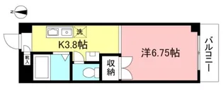 ローリエ八幡山【1階】の間取り