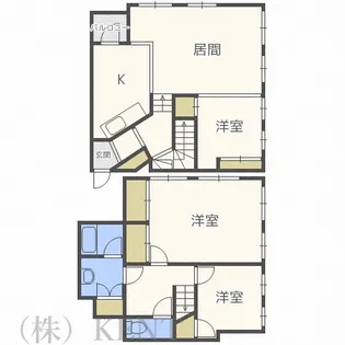 瀬比亜館神宮前【2階】の間取り