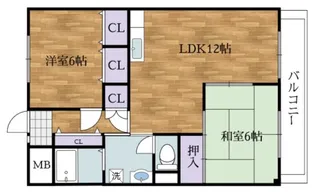 アメニティゆう【3階】の間取り