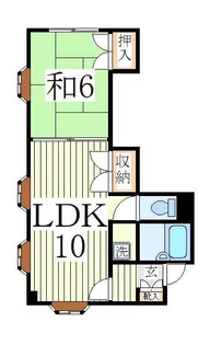 リライアンス【3階】の間取り