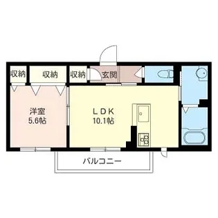 クロシェットVIII【3階】の間取り