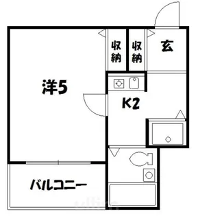 ジョイフル御池【4階】の間取り