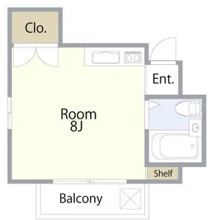 チェリーハイツ【3階】の間取り