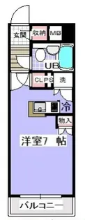 アンダルシア市川【3階】の間取り