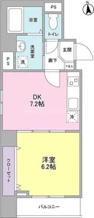 K,WAVE TANIGAMI【3階】の間取り