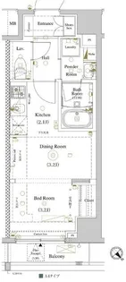 ARKMARK王子本町【4階】の間取り