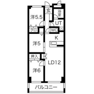 ジョイプレミオ【2階】の間取り