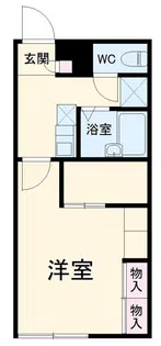 レオパレス杏【2階】の間取り