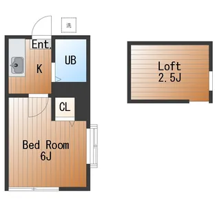 ティーケー桜新町2【2階】の間取り