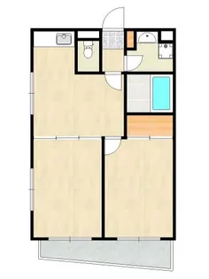 ラ・メゾン山手2番館【3階】の間取り