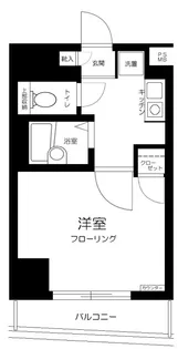 ヴェルステージ日本橋人形町【3階】の間取り