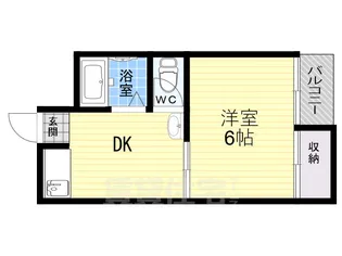パァールハイツ【3階】の間取り