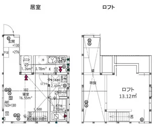 アプローズ【1階】の間取り