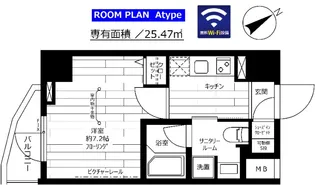 ステージファースト門前仲町【6階】の間取り
