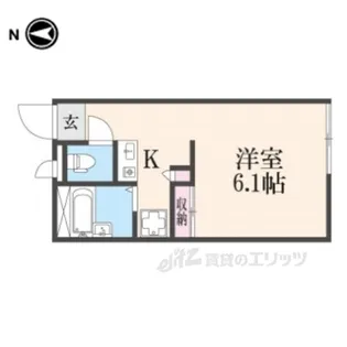 レオパレスgreen【2階】の間取り