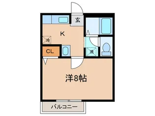 コ-ポ友【1階】の間取り