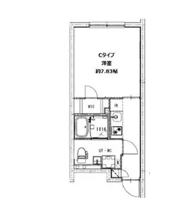 B.Gグラン鵜の木【3階】の間取り