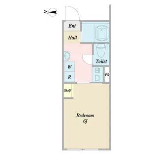 chapter@shirakawa【3階】の間取り