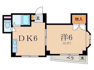 メゾン薗田【3階】の間取り