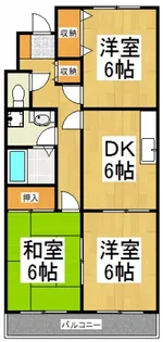 リヴァージュ静【2階】の間取り