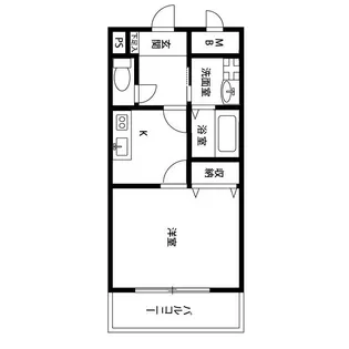 アムールヴィラ大塚【1階】の間取り